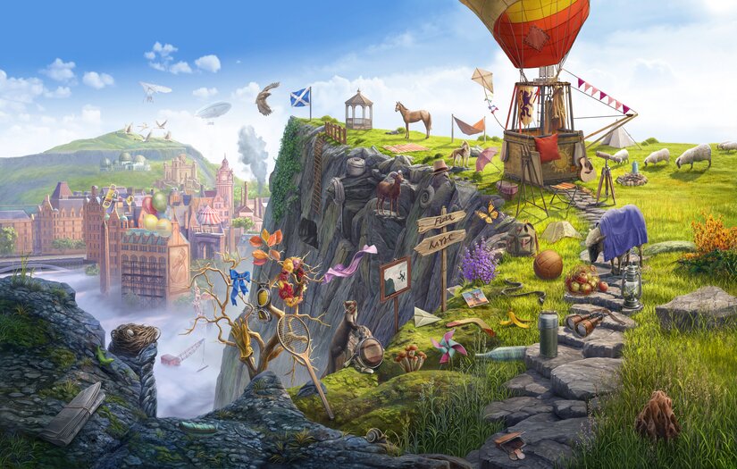 "June’s Journey" - 2D and 3D art development screenshot 4