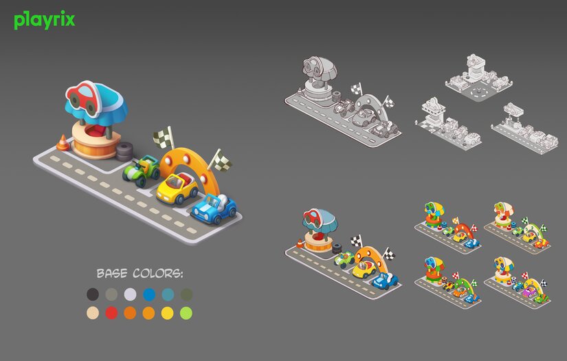 "Wildscapes" - 2D casual art development screenshot 4