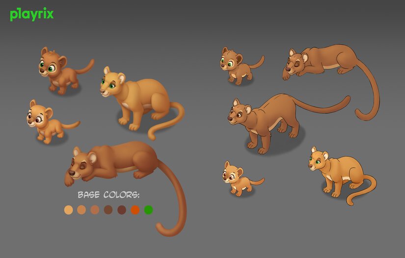 "Wildscapes" - 2D casual art development screenshot 3