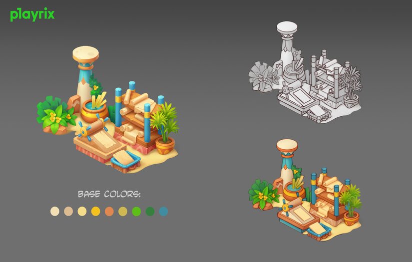 "Wildscapes" - 2D casual art development screenshot 7