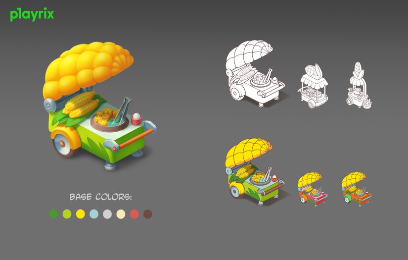 "Wildscapes" - 2D casual art development screenshot 5