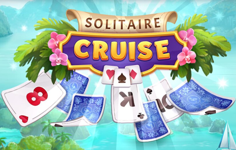 "Solitaire Cruise" - 2D and 3D art development screenshot 2