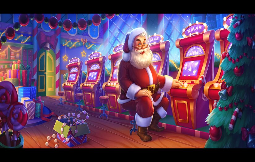 Playtika - 2D and 3D art development for slot games "Caesars Casino", "House of Fun" and "Bingo Blitz". screenshot 3