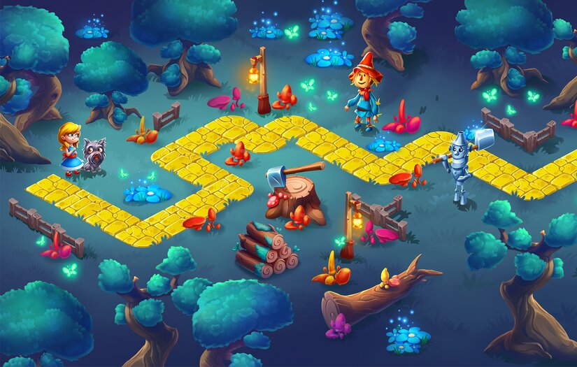 Playtika - 2D and 3D art development for slot games "Caesars Casino", "House of Fun" and "Bingo Blitz". screenshot 2