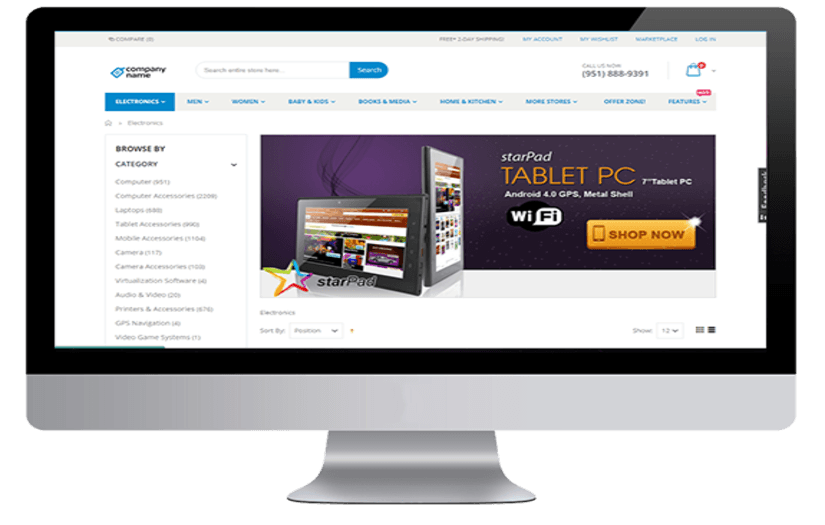 Enterprise B2B eCommerce Application screenshot 1