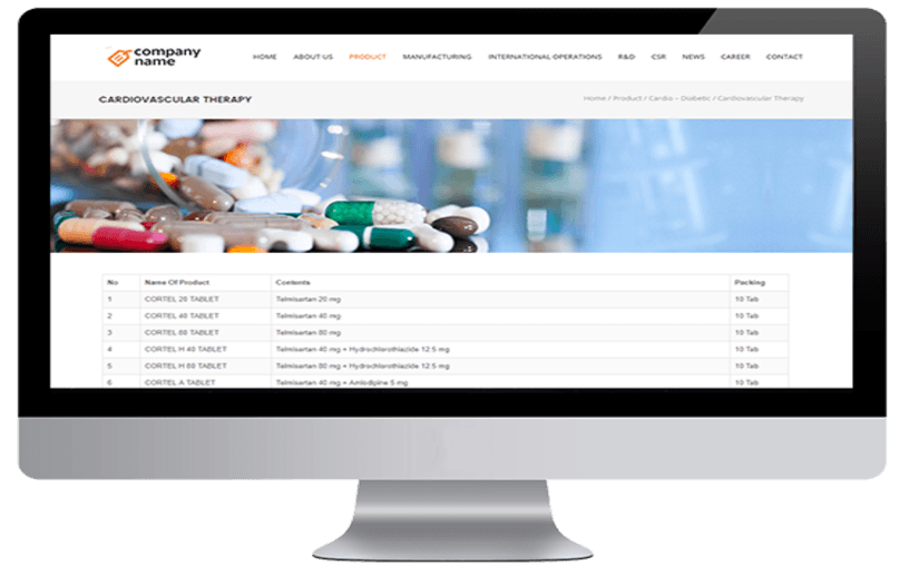 SaaS based ERP Application screenshot 1