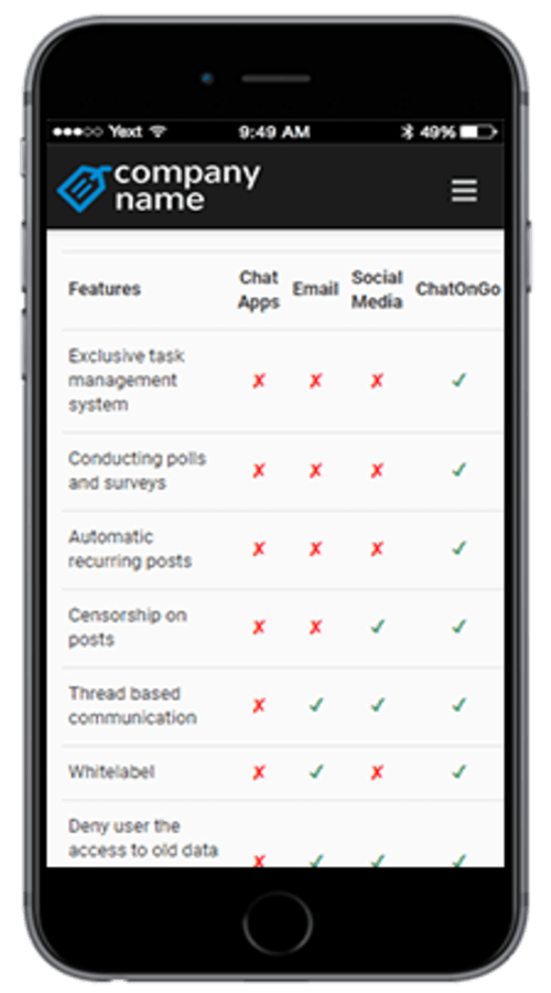 Corporate Internal Chat App screenshot 3