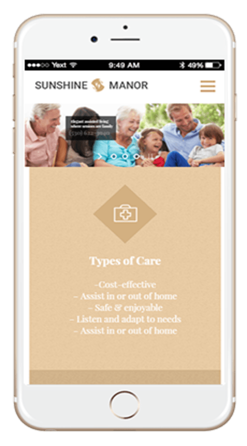Senior Living Property Management Application screenshot 1