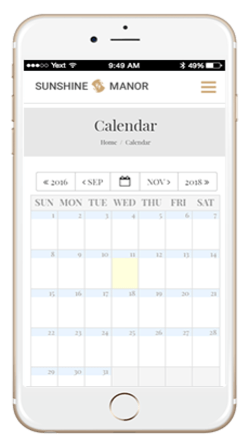 Senior Living Property Management Application screenshot 2