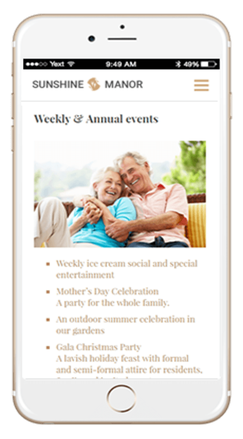 Senior Living Property Management Application screenshot 3