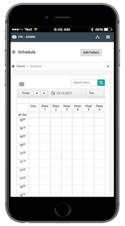 Cloud-based Healthcare Practice Management Application screenshot 3