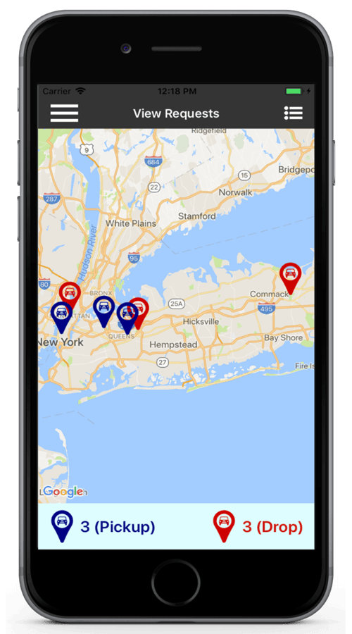 Valet Car Parking Finder Application screenshot 4