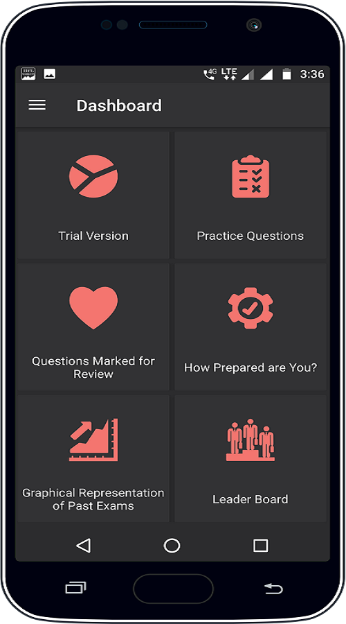 Test Preparation iOS & Android Mobile App screenshot 1