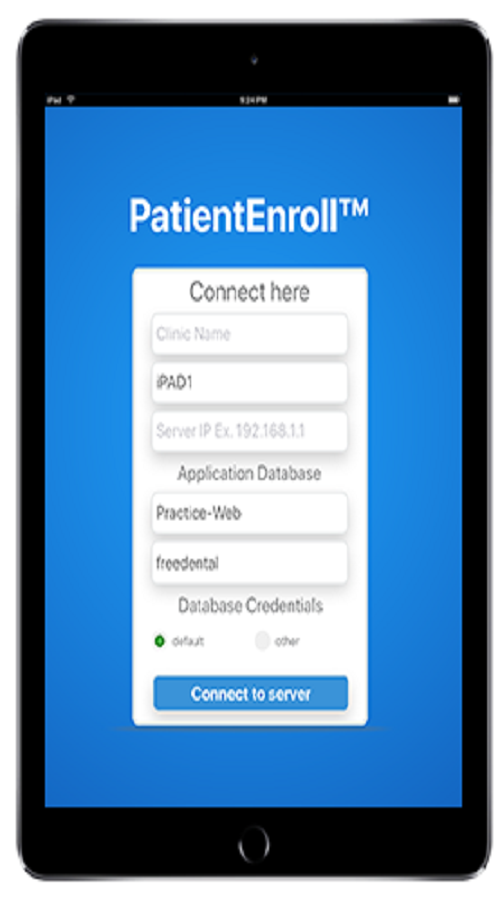 Patient Registration & Consulting iPad iOS App integrated with EMR screenshot 1