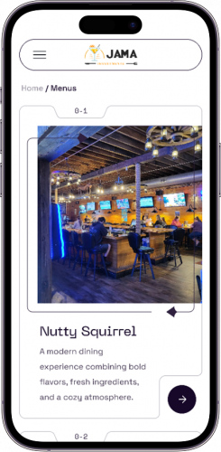 Digital Platform Development for a Restaurant Chain screenshot 1