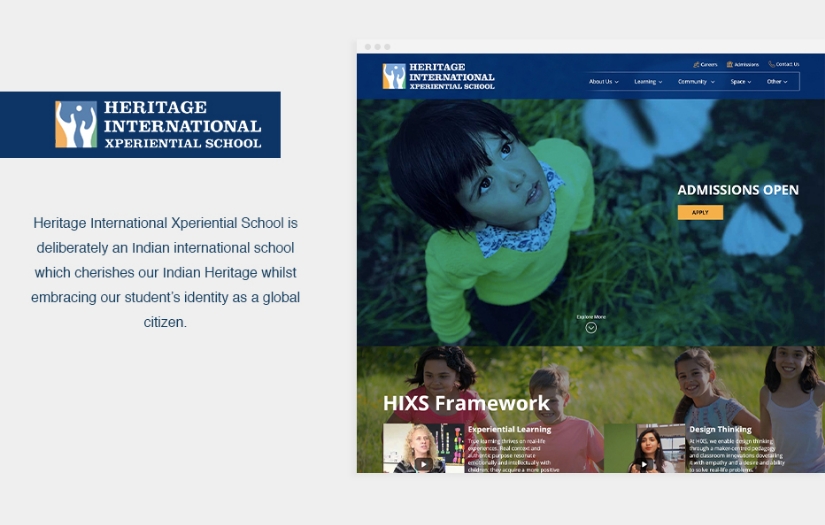 Heritage International Xperiential School screenshot 1
