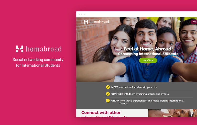 Homabroad screenshot 1