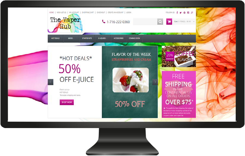 The Vaper Hub screenshot 1