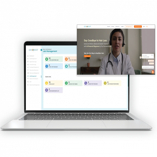 Genoroot Unified Digital Healthcare Platform screenshot 2