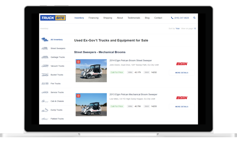 Trucksite screenshot 2