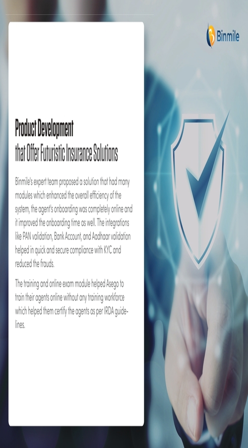 Binmile Developed an Insurance Domain Platform for Globally Leading Travel Assistance Company screenshot 2