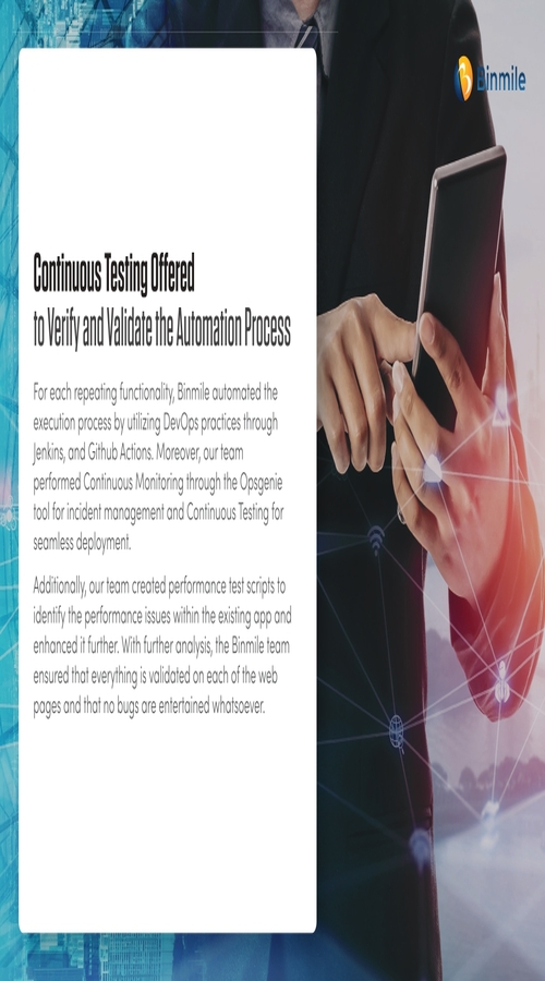 Accelerated Business Operations for USA’s One of the Leading Providers of Technology Solutions by 70% screenshot 1