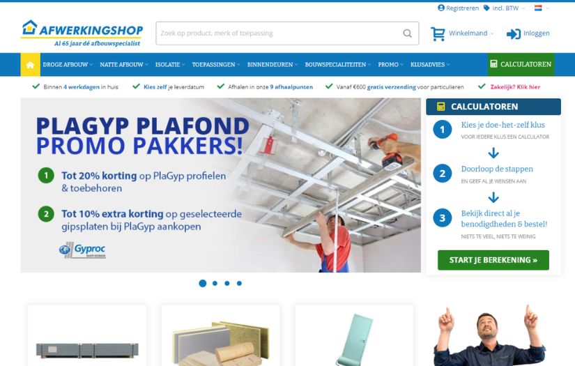 Afwerkingshop screenshot 1