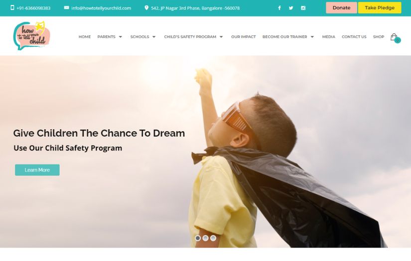 HOW TO TELL YOUR CHILD screenshot 1