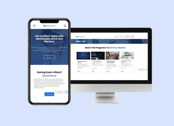Transforming Mockcertified's Test Preparation with Innovation screenshot 1