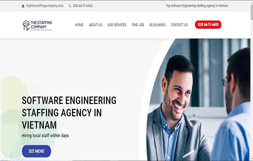 TSC - Software Engineer Staffing Agency In Vietnam screenshot 1