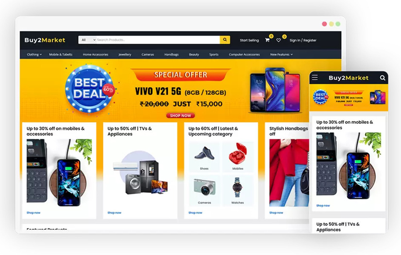 Amazon Clone screenshot 1