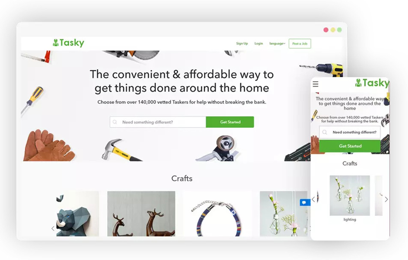 Taskrabbit Clone | On Demand Service Marketplace Script screenshot 1