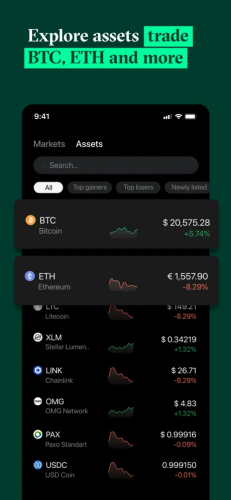 Bitstamp Crypto Exchange screenshot 2
