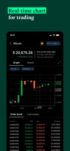Bitstamp Crypto Exchange screenshot 3