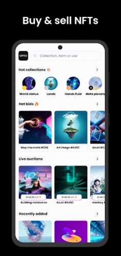 Upyo Leading NFT Marketplace screenshot 5