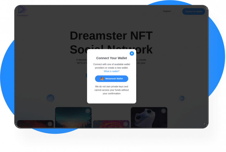 Dreamster World NFT Marketplace screenshot 3