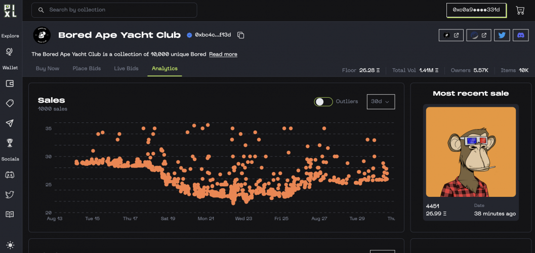Pixl NFT Marketplace screenshot 3