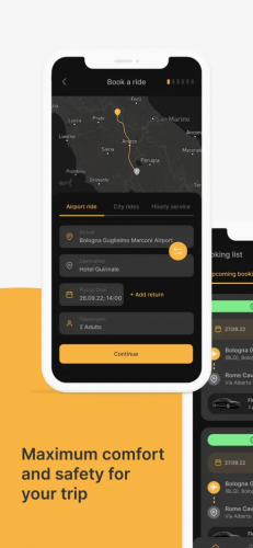 TRANSFEERO - Your Personal Chauffeur Service App screenshot 4