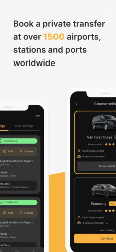 TRANSFEERO - Your Personal Chauffeur Service App screenshot 3