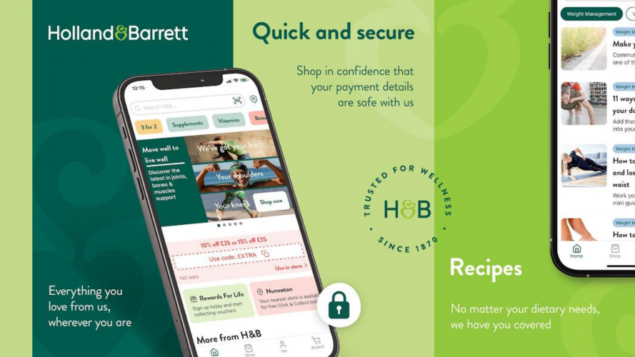 Holland & Barrett - Wellbeing screenshot 1