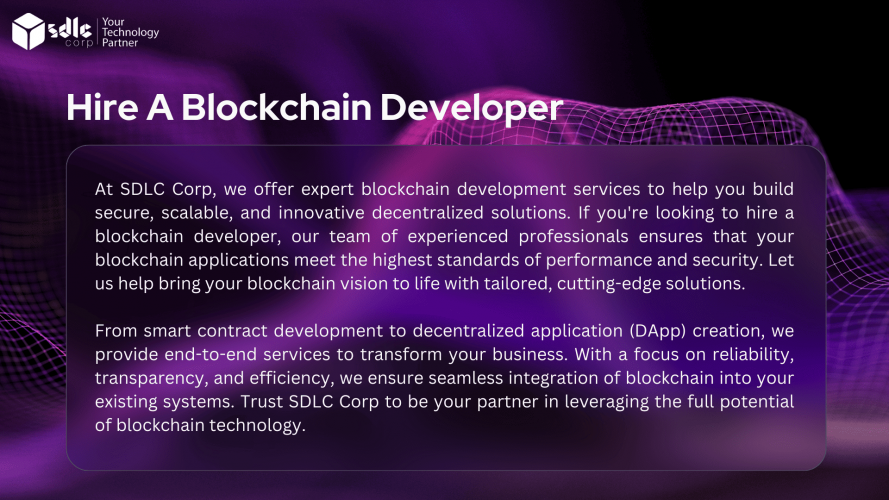 Blockchain Development For SDLC Client  screenshot 4