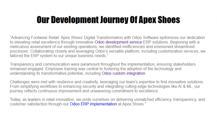 Odoo ERP Implementation For Ecommerce   screenshot 4