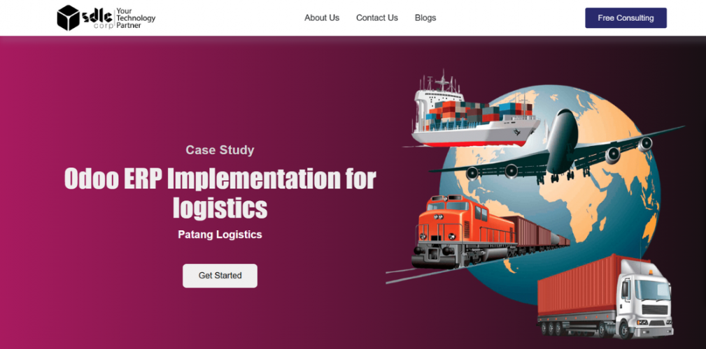 Odoo ERP Implementation for Logistics screenshot 1