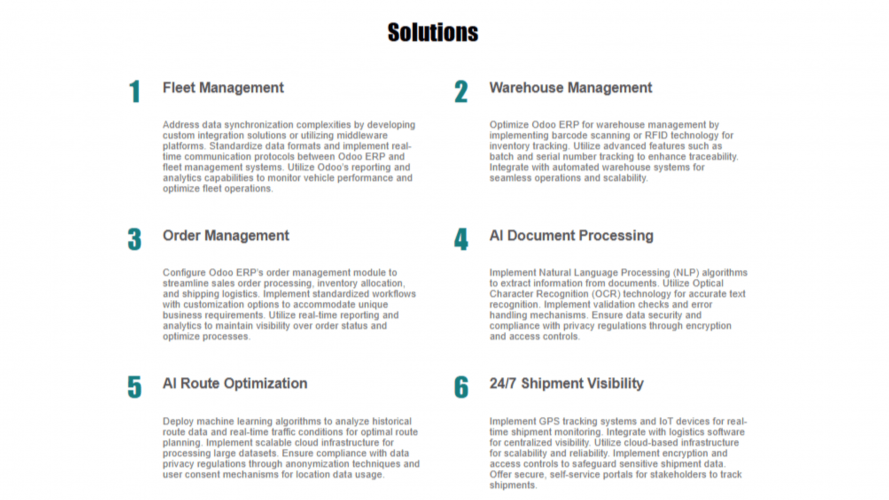 Odoo ERP Implementation for Logistics : Transworld screenshot 3