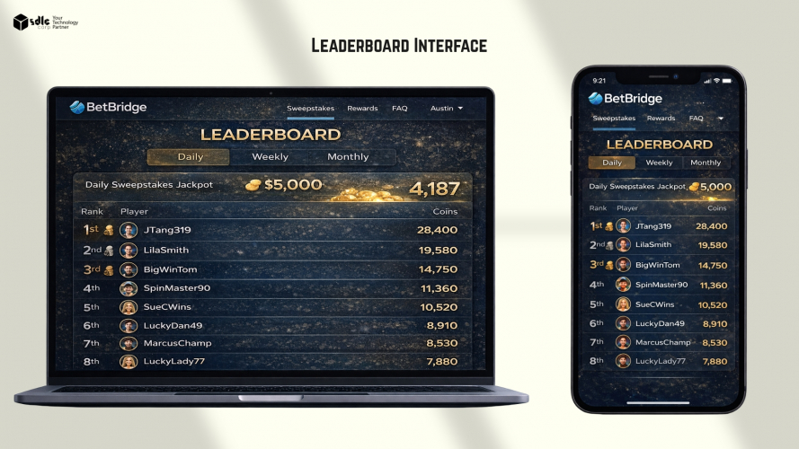 BetBridge – Online Sweepstakes Gaming Platform screenshot 4