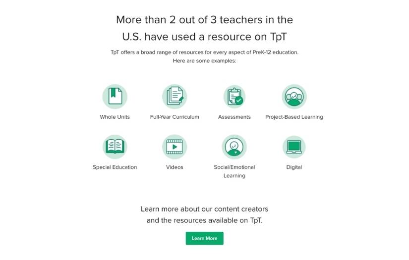 Teachers Pay Teachers screenshot 1