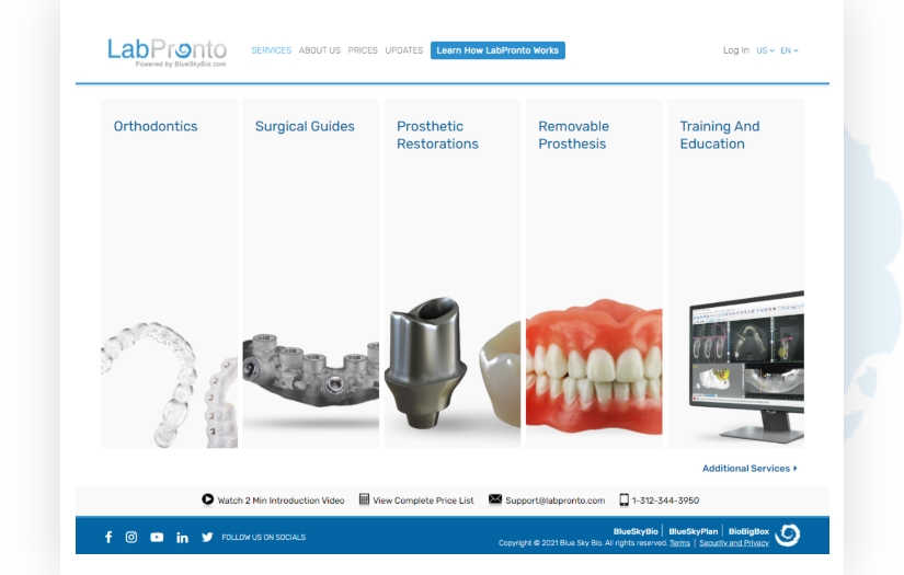 LabPronto screenshot 2