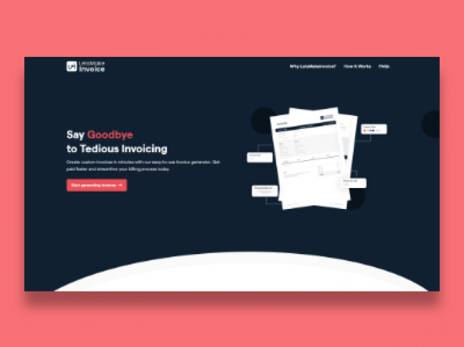Lets Make Invoice  screenshot 1