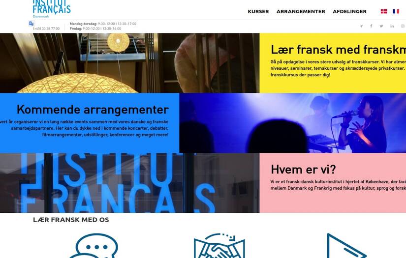 Drupal Website Overhaul for French Public Organization screenshot 1