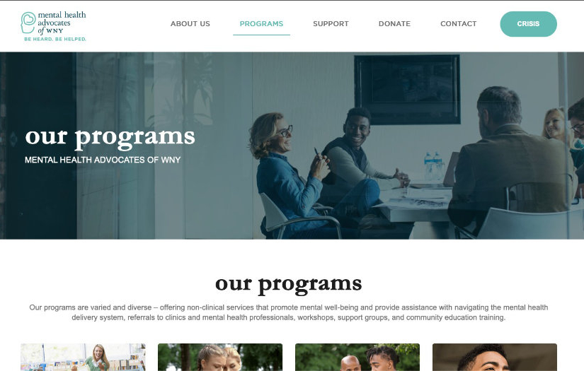 Mental Health Advocates of Western New York screenshot 2